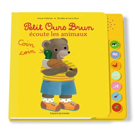 Livre Sonore Petit Ours Brun Et Les Animaux