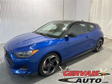 Gervais Auto Shawinigan Pre Owned 2020 Hyundai Veloster Turbo Cuir