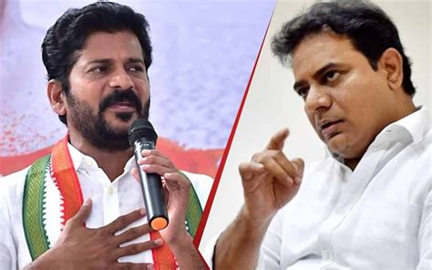 Revanth Reddy And KTR S Surprising Political Exchange Telugu Rajyam