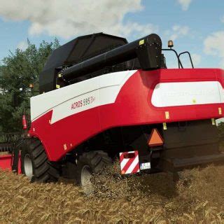 Rostselmash Acros 595 V1 0 FS22 Mod Farming Simulator 22 Mod