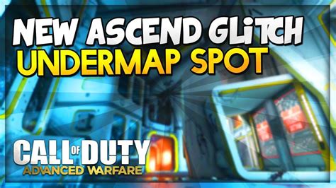 Call Of Duty Aw Glitch Ascend Under The Map Advanced Warfare Youtube