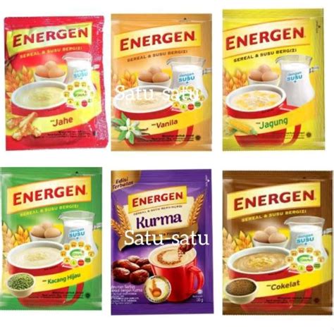 Energen Renceng Isi Sachet All Variant Lazada Indonesia