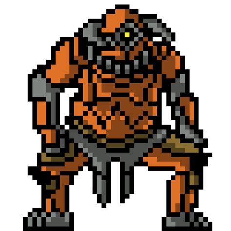 Grendel Pixel Art : r/Warframe