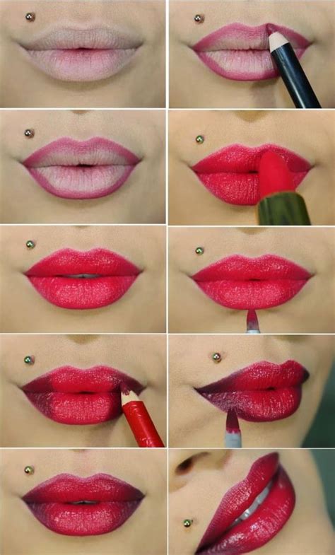 12 Tutorials to Apply Lip Liner - FlawlessEnd