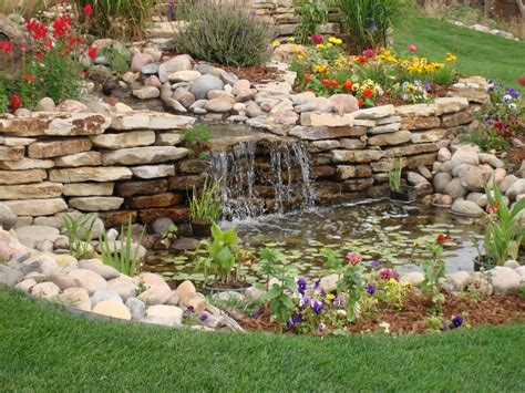 Backyard waterfall ideas : Furniture Ideas | DeltaAngelGroup