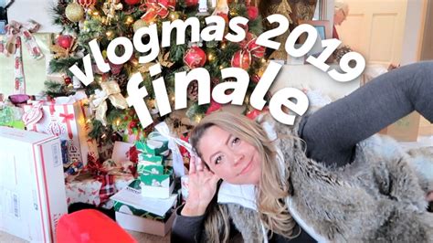 The Vlogmas Finale Opening Presents With The Fam Merry Christmas