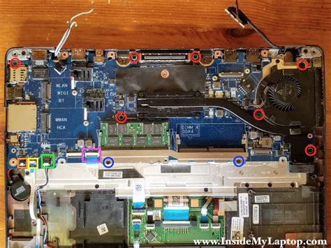 How To Disassemble Dell Latitude E Model P G Inside My Laptop