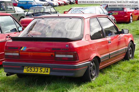 Red Peugeot Gti G Sja Retro Rides Gathering Retro Motoring