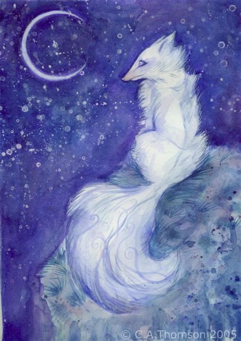 Lunar Kitsune By Didi Aubergenius On Deviantart