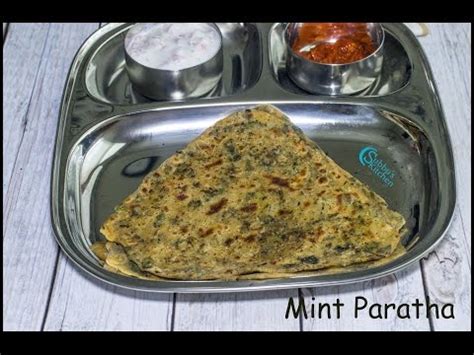 Mint Paratha Recipe Pudina Paratha Recipe Subbus Kitchen