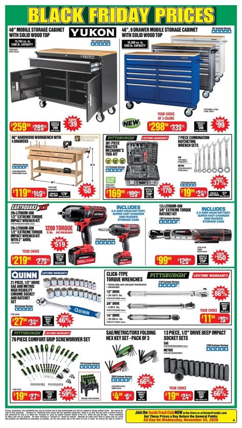 Harbor Freight Black Friday Ad Sale 2021