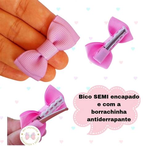 Kit 3 Mini Lacinhos Gravatinha Mel No Bico De Pato Elo7