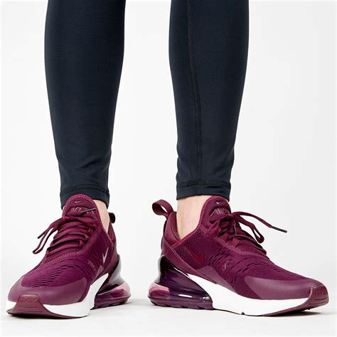 Nike Rubber Air Max 270 Shoes in Burgundy (Purple) - Lyst