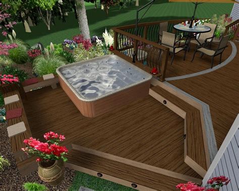 63 Hot Tub Deck Ideas Secrets Of Pro Installers And Designers Hot Tub