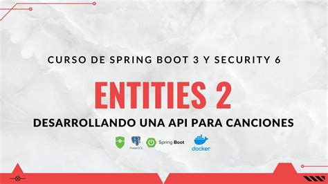 Curso De Spring Boot Y Security Desarrollando Una Api Para