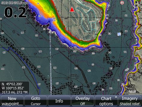 Oahe South Dakota - North Map | Doctor Sonar