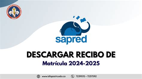 Video Instructivo Descarga De Recibo De Matrícula 2024 2025 Instituto