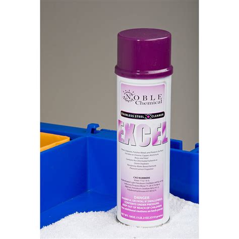 Noble Chemical Excel Stainless Steel Cleaner Metal Polish Ecolab