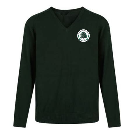 Blackwood Knitted Jumper Crested School Wear