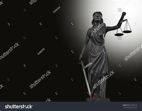 Justitia Symbol On Gradient Background Stock Illustration 479740276 ...