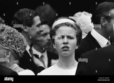 The Wedding Of Princess Alexandra Of Kent And Angus Ogilvy At