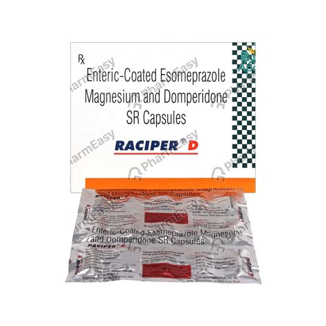 Raciper D Cap 15 S Uses Side Effects Dosage Composition Price