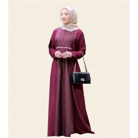 Jual Ada Jumbo Couple Gamis Busu Lebaran Kondangan Terbaru Dress