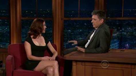 Naked Adrianne Palicki In The Late Late Show With Craig Ferguson