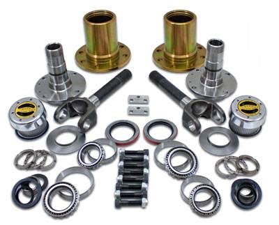 Spin Free Locking Hub Conversion Kit For Dana Tj Xj Yj Spline