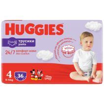 Huggies Pant Jumbo Pack 4 Pieluchomajtki Dla Dzieci 36 Szt