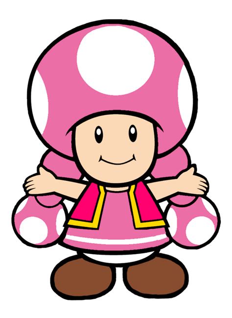 Super Mario Toadette Happy Pose 2d By Joshuat1306 On Deviantart