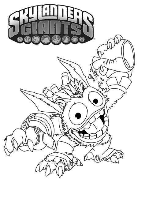 Skylanders Coloring Pages Dibujo Para Imprimir Dibujo Para Imprimir