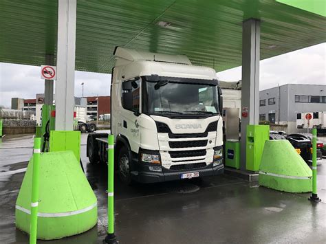 Quatre Nouveaux Camions Scania Au CNG Chez Colruyt Group Scania