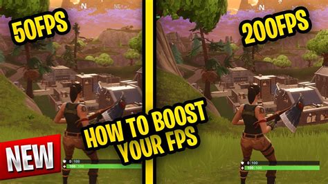 How To Boost Your FPS In Fortnite 100 FPS WORKING YouTube