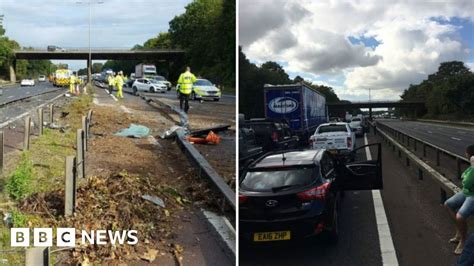 M4 Lorry Crash Near Maidenhead Leads To 17 Hour Closure Bbc News