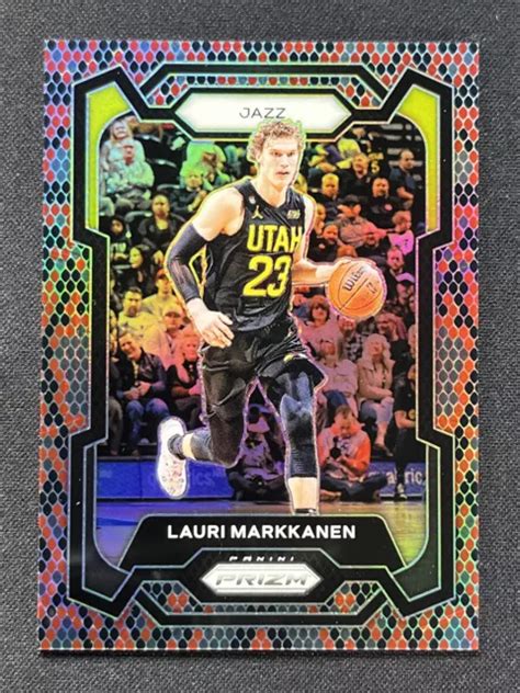 Panini Prizm Basketball Lauri Markkanen Snakeskin Prizm