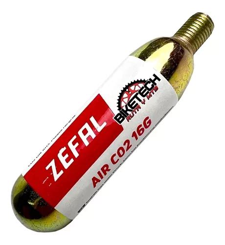 Cartucho Pipeta Co2 Aire Comprimido Zefal 16 Gr Ruta Mtb