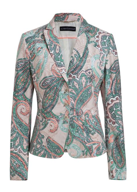 Cotton Paisley Jacket Paisley Jacket Fashion My Style