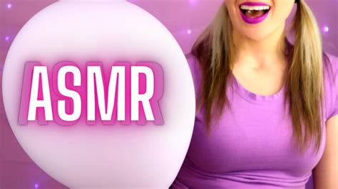 Balloons Asmr Sounds No Talking Slow Squeeze Pop And Blowing Youtube