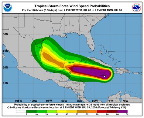 El Huracán Beryl Deja Siete Muertos En El Caribe El Guardián Cr