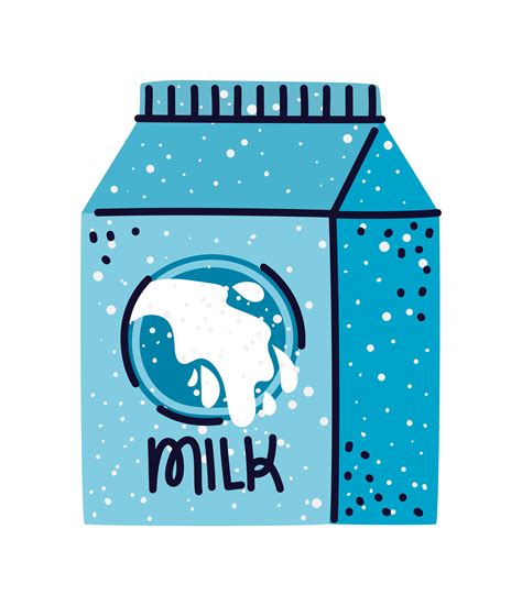 milk carton design 4430286 Vector Art at Vecteezy