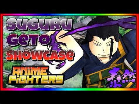 Afs Secret Shiny Suguru Geto Showcase I Roblox Youtube