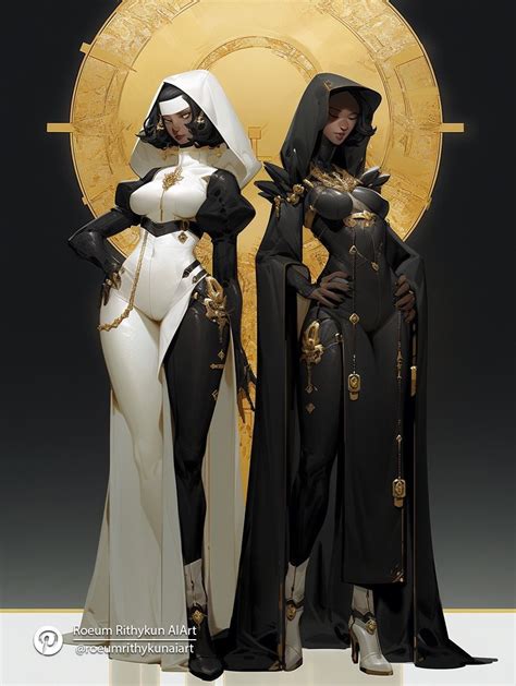 The Nun Futuristic Fashion In 2024 Black Love Art Character Art