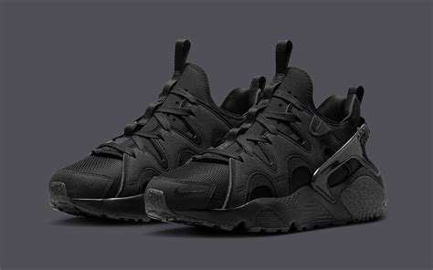 Official Images Nike Air Huarache Craft Triple Black House Of Heat