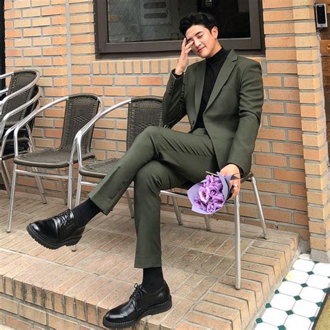 Korean Men Suit Korean Men Fashion Kpop Fashion Men Mens Fashion