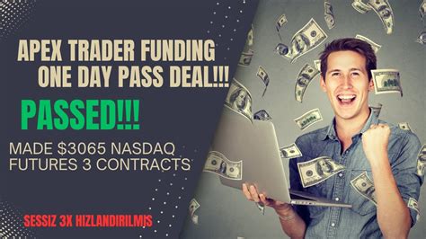 Apex Trader Funding One Day Pass Deal Passed Ict Concepts Optimal