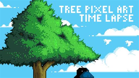 Pixel Art Tree Animation - A sonic the hedgehog pixel globe animation # ...