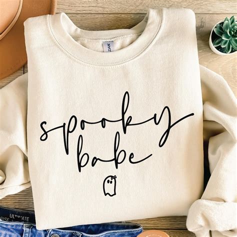 Happy Halloween Svg Spooky Babe Svg Png Halloween Shirt Svg Fall Svg Png Sublimation