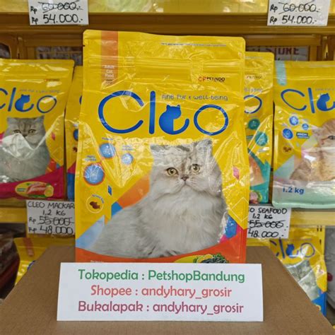 Jual Cleo Kg Fresh Pack Adult Dry Cat Food Makanan Kucing Cleo Beef