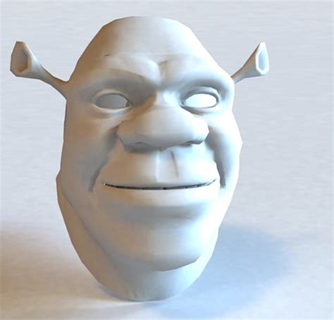 Fichier Stl Tête De Shrek 👨‍🎨 ・modèle Pour Impression 3d à Télécharger